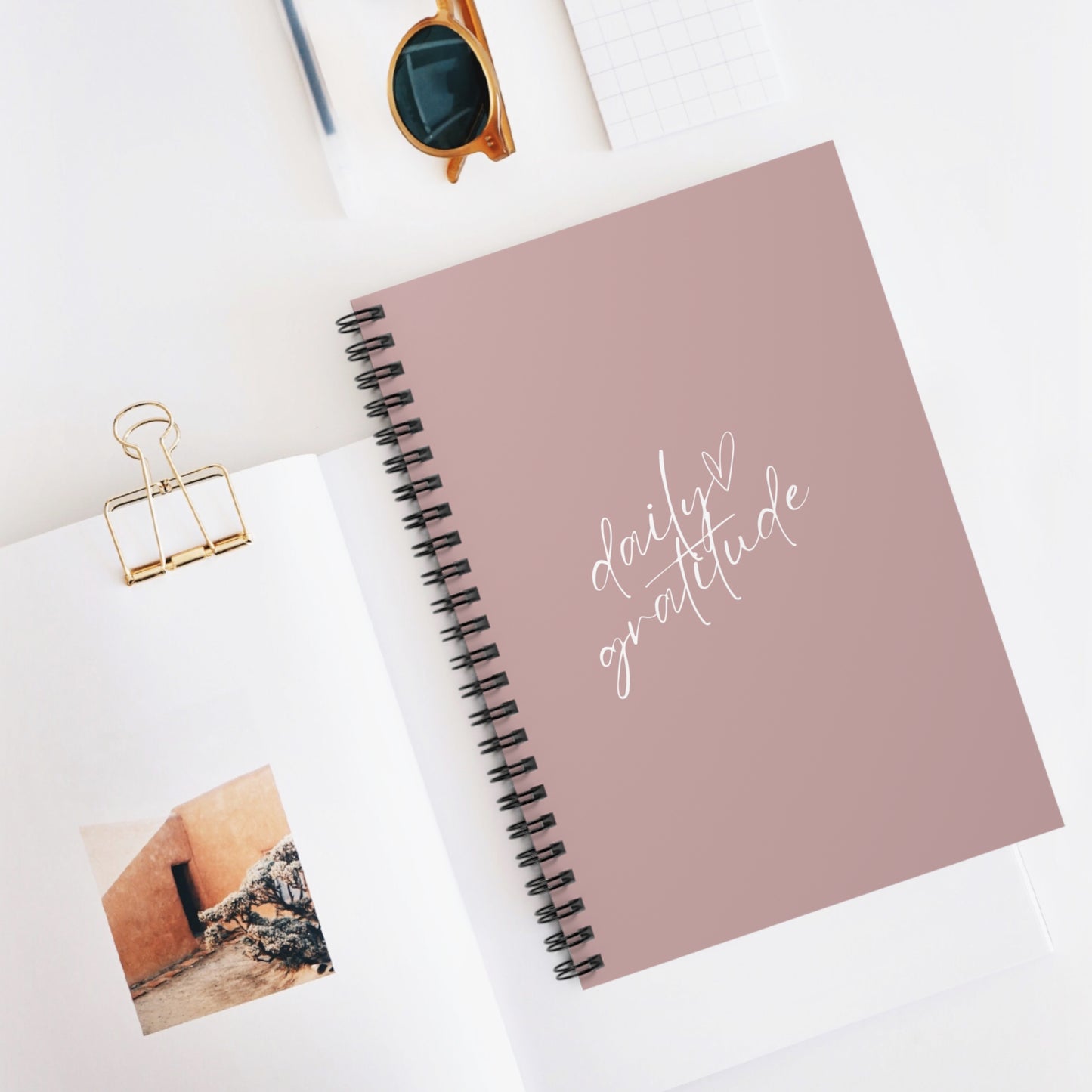 Daily Gratitude Journal | Baby Pink