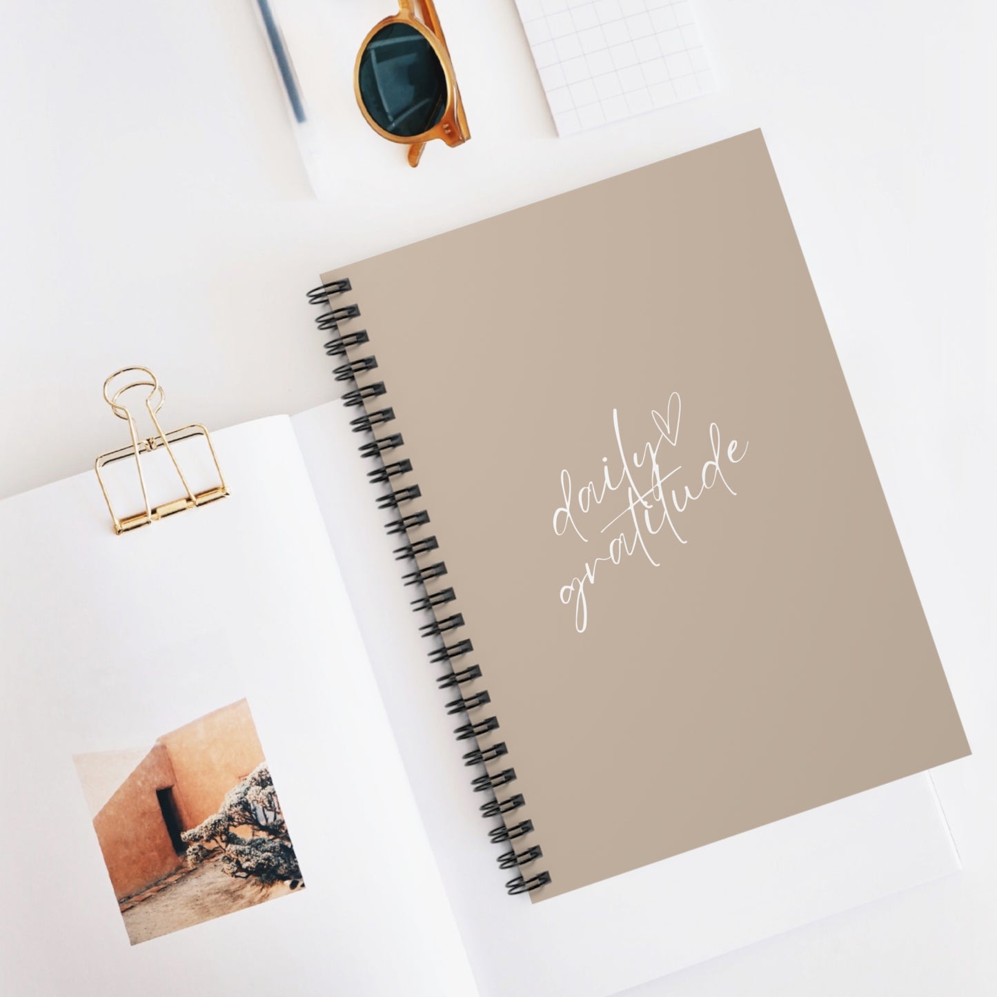 Daily Gratitude Journal | Beige
