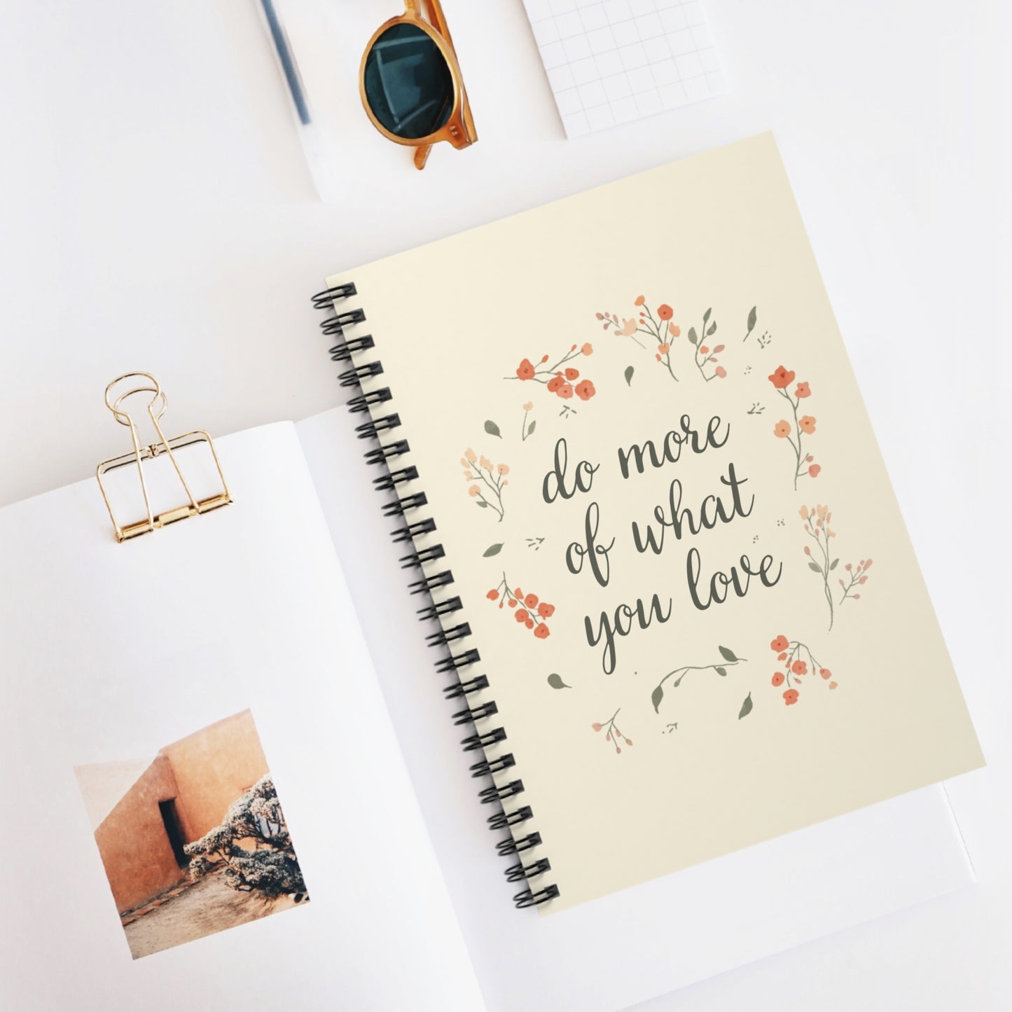 Do More of What You Love Spiral Notebook